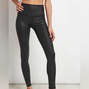 Alo Yoga High-Rise Faux Leather performance leggings